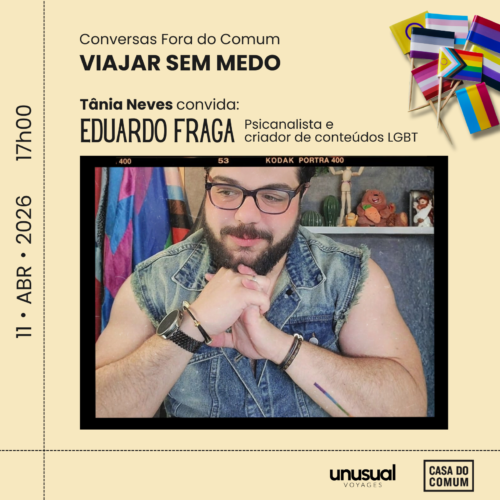 Event poster featuring Eduardo Fraga
