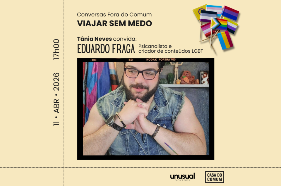 Event poster featuring Eduardo Fraga
