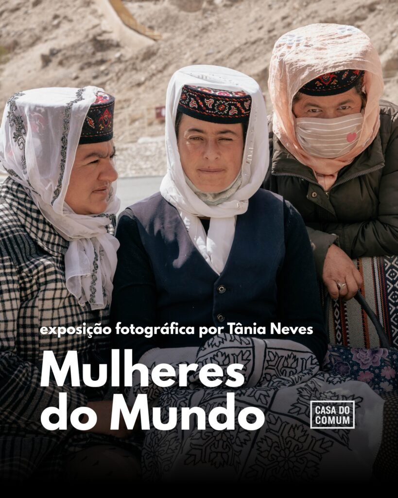 Three women in traditional attire.