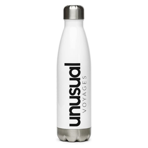 Stainless steel water bottle (white)